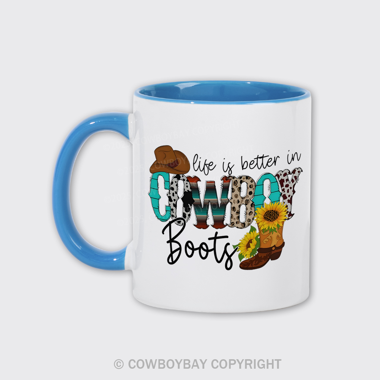 Cowboy Boots Life Mug