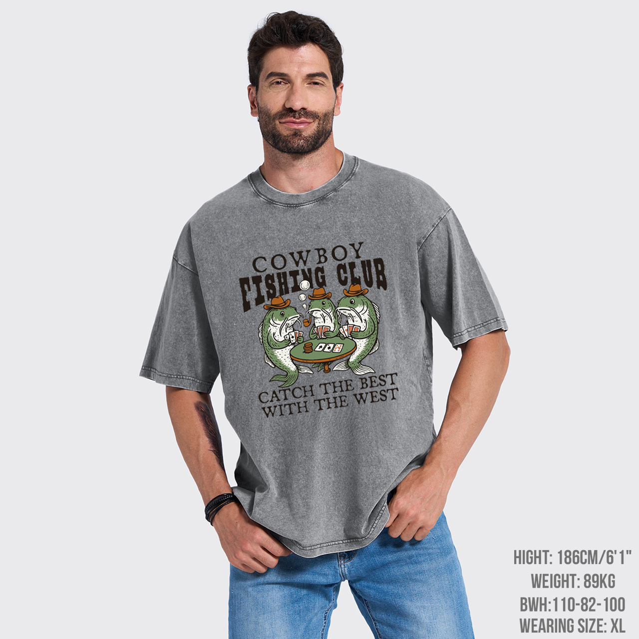 Cowboy Fishing Club Garment-dye Tees