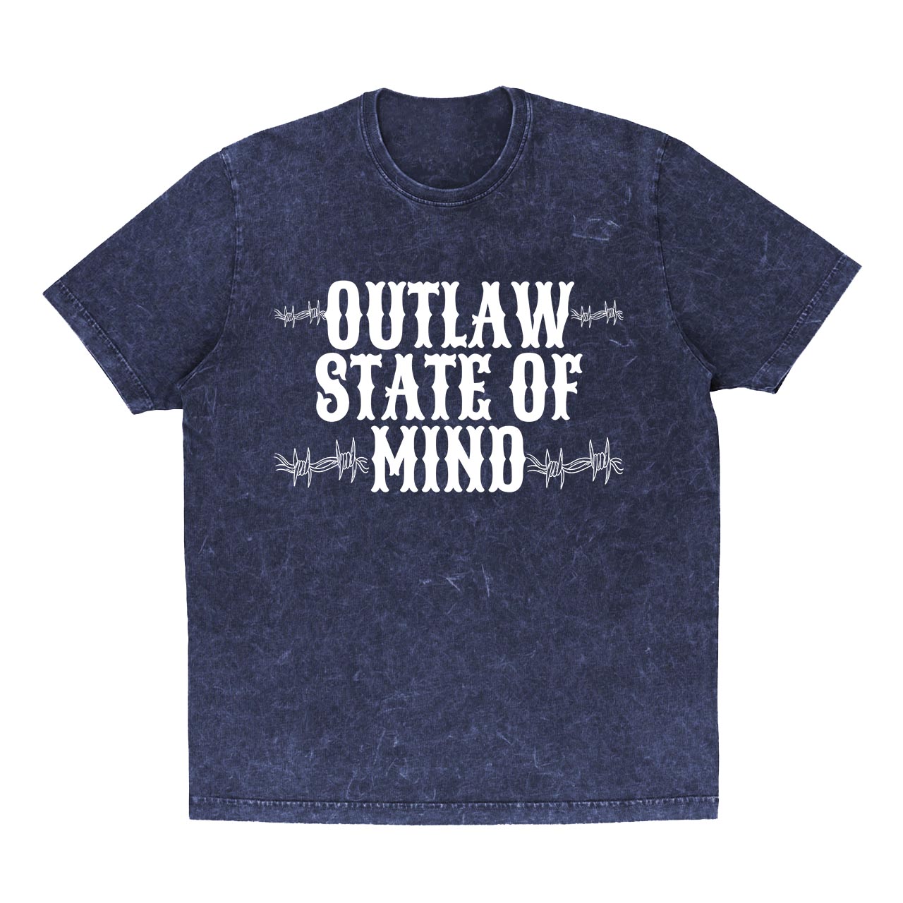 Outlaw State Of Mind Garment-dye Tees