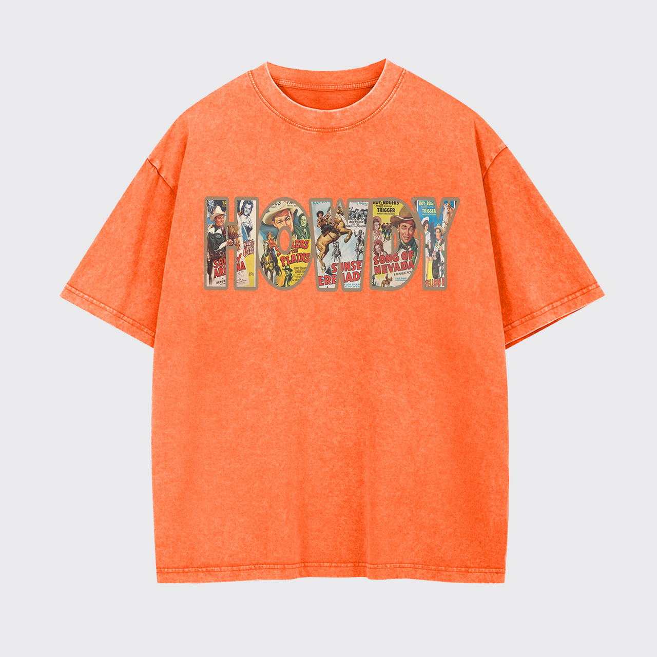 Retro Western Country Music Garment-dye Tees