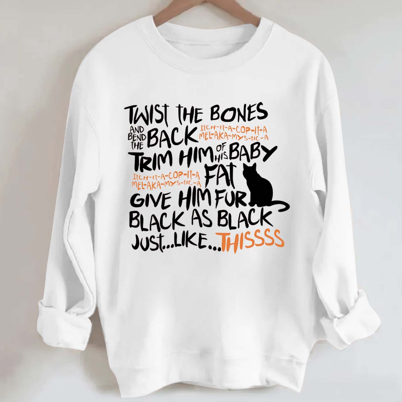 Twist The Bones Halloween Sweatshirt