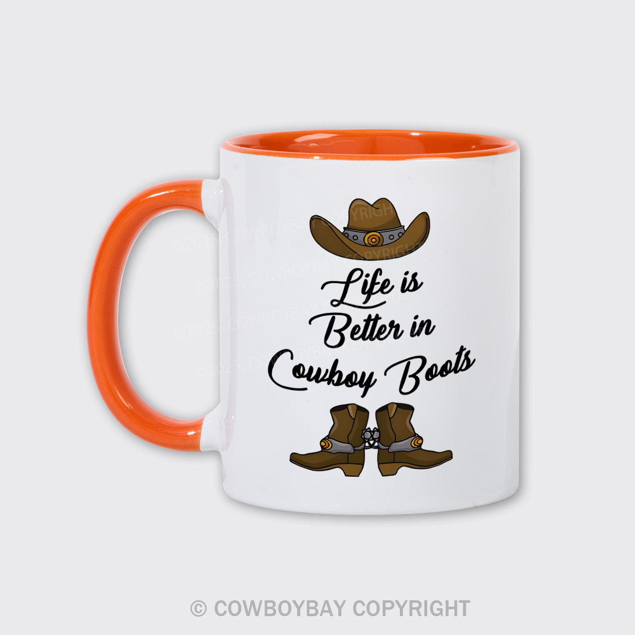 Life Is Better In Cowboy Boots Mug