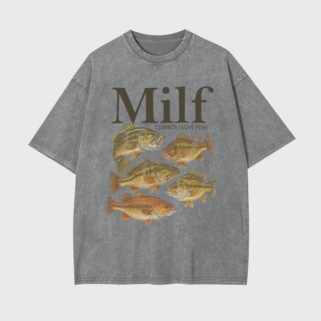 I Love Fish Garment-dye Tees