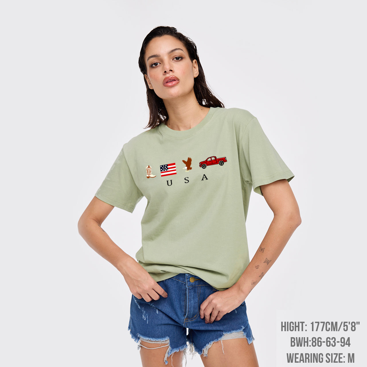 4th Of July-USA Icons T-Shirts
