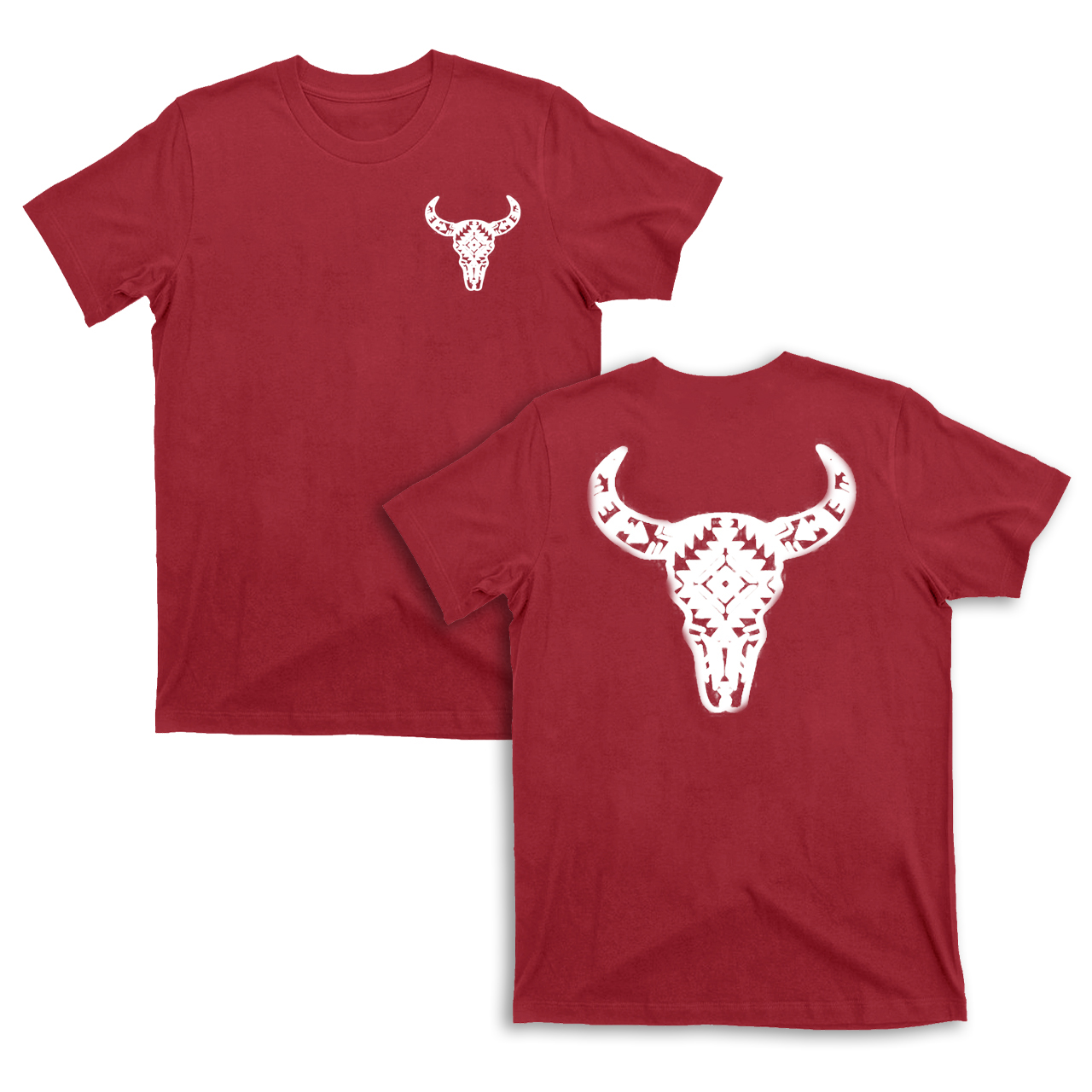 Texas Bull Head Vintage T-Shirts
