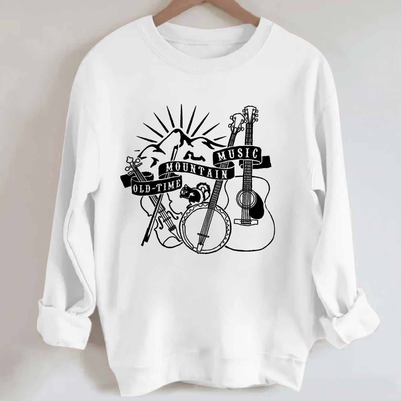 Old Time Mountain Music Classic Sweatshirt