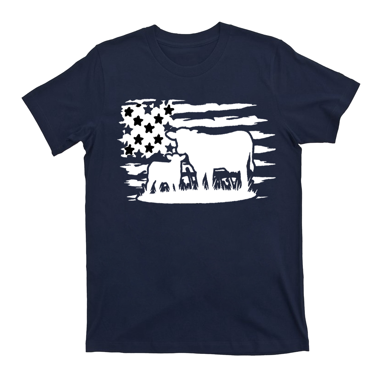 USA Cow Farm Cowboybay T-Shirts
