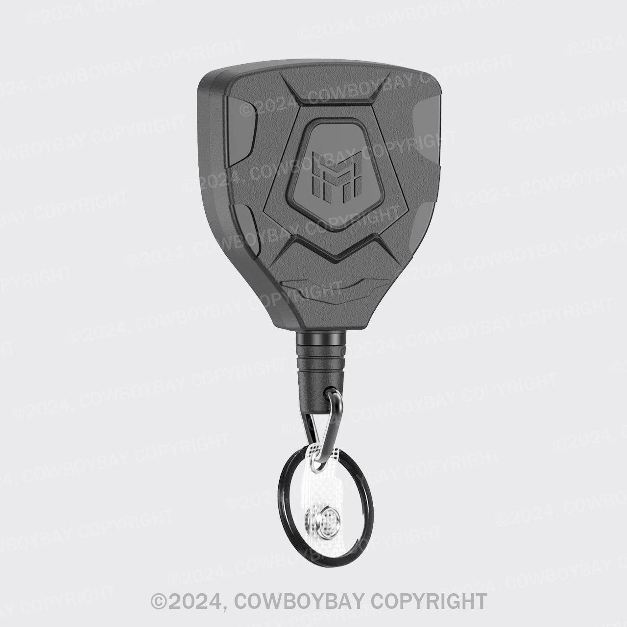 Retractable Anti-Lost Wire Rope Keychain