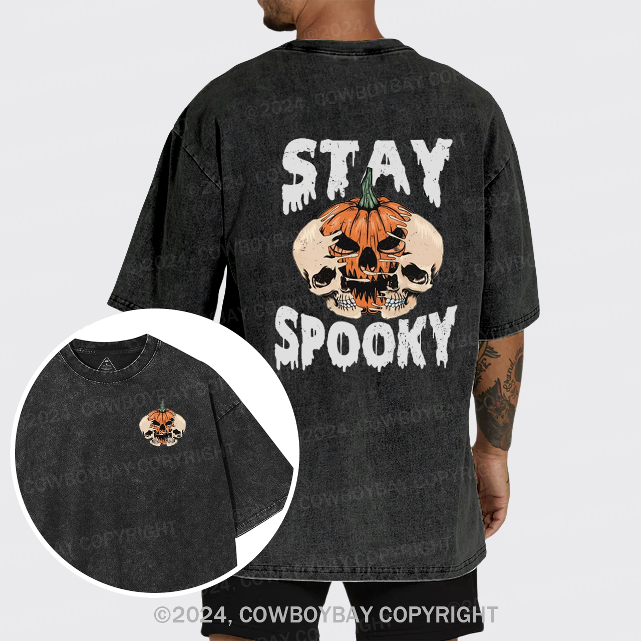 Stay Spooky Garment-dye Tees