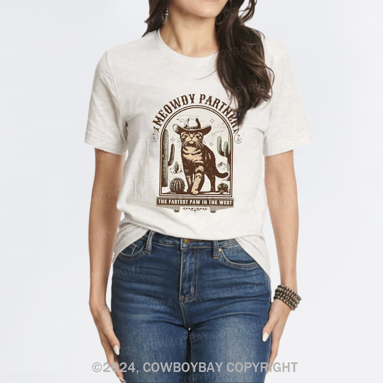 Meowdy Partner Cat T-Shirts