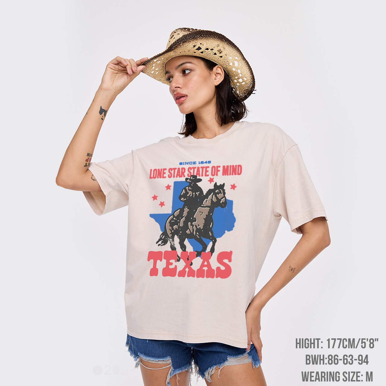 Lone Star State Of Mind Garment-dye Tees