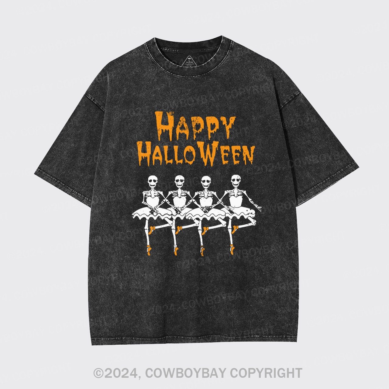 Halloween Ballerinas Garment-dye Tees