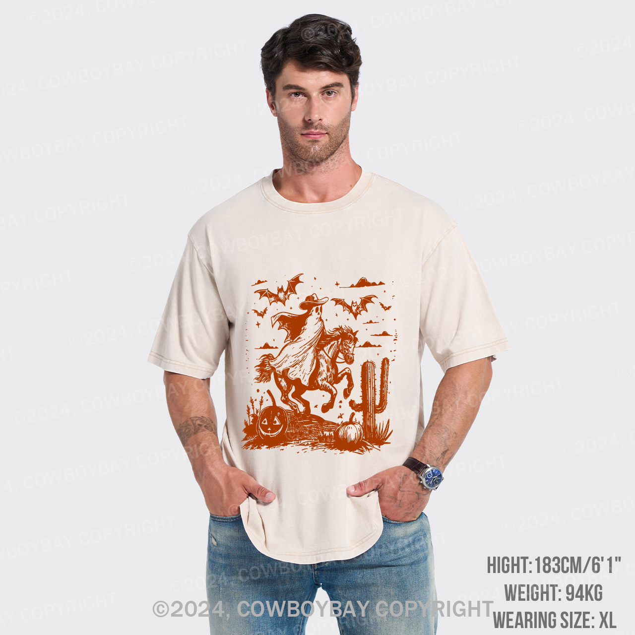 Western Ghost Garment-dye Tees