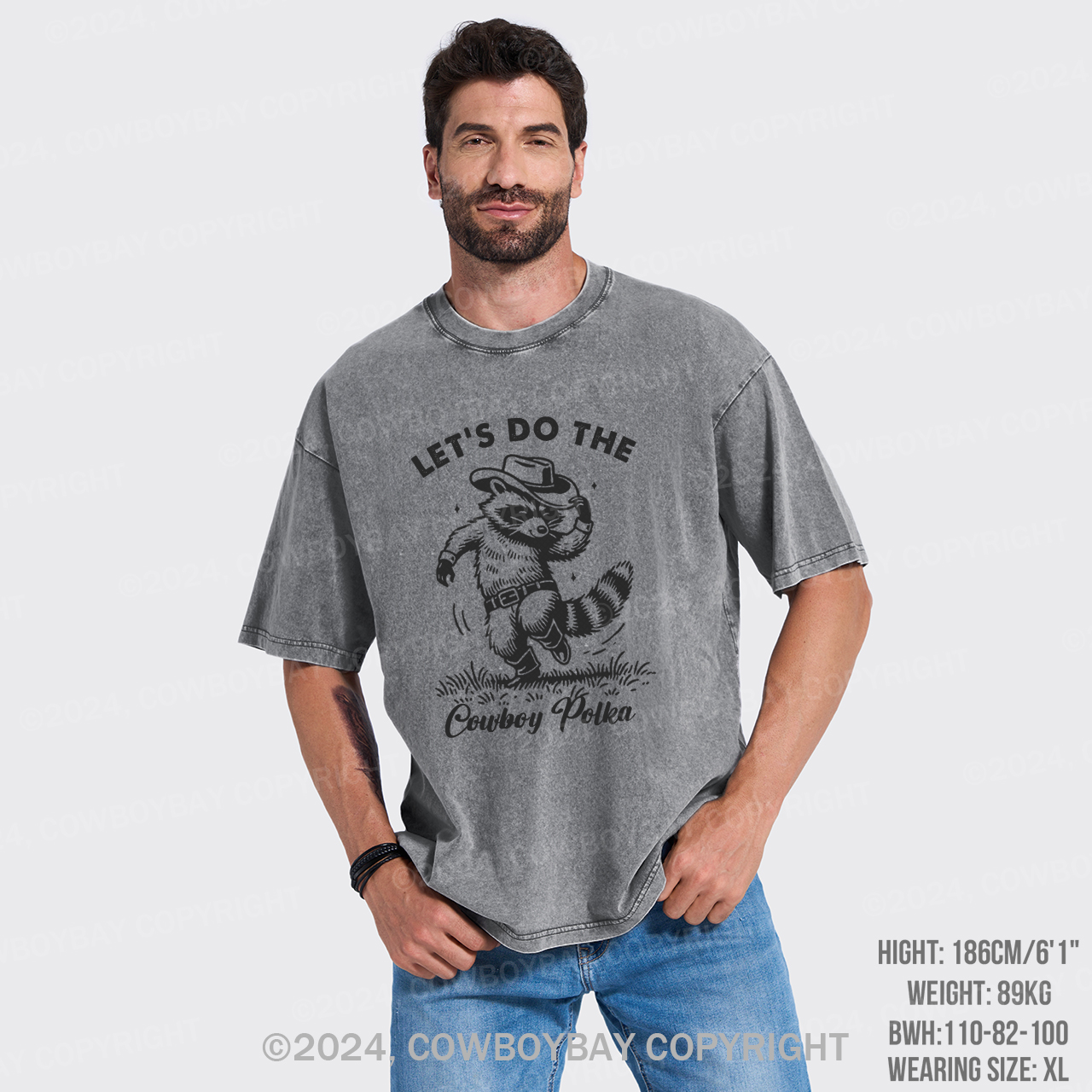 Let's Do The Cowboy Polka Garment-dye Tees