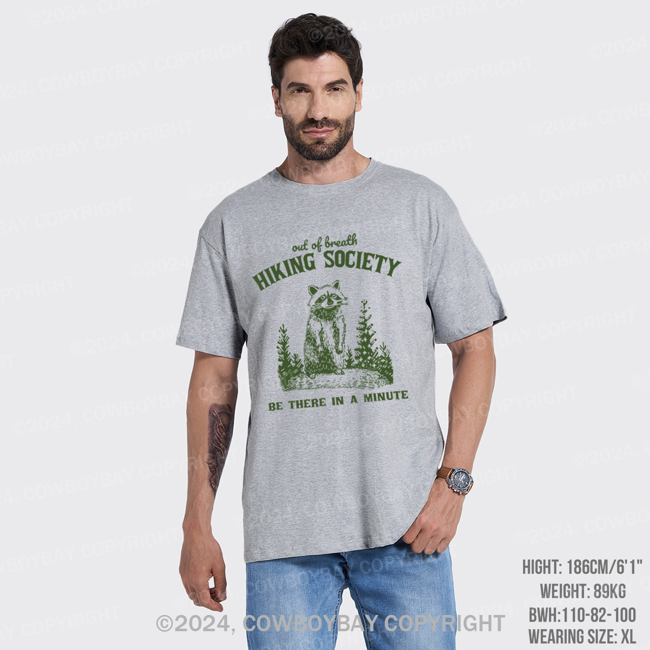 Out Of Breath Hiking Society T-Shirts
