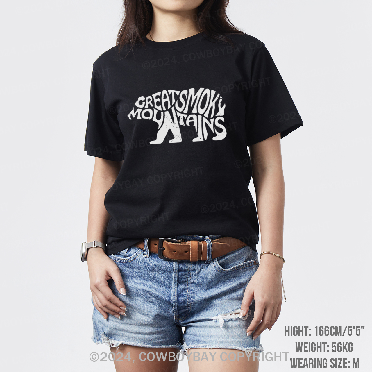 Great Smoky Mountains In A Bear T-Shirts