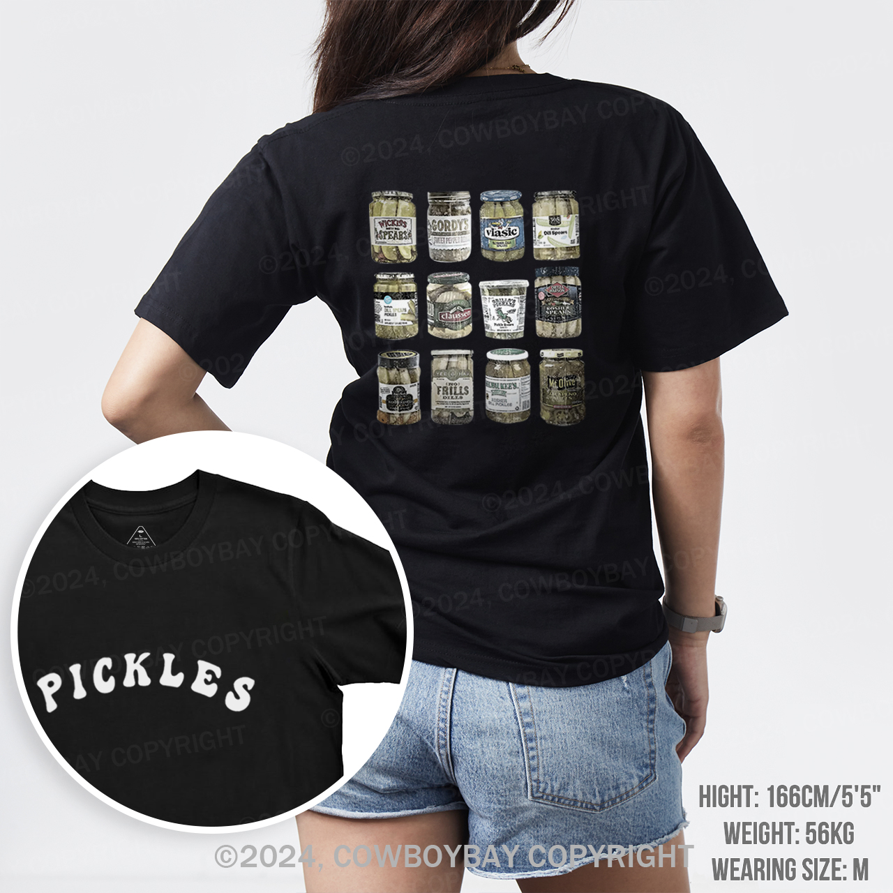 Canned Pickles Lovers Vintage T-Shirts