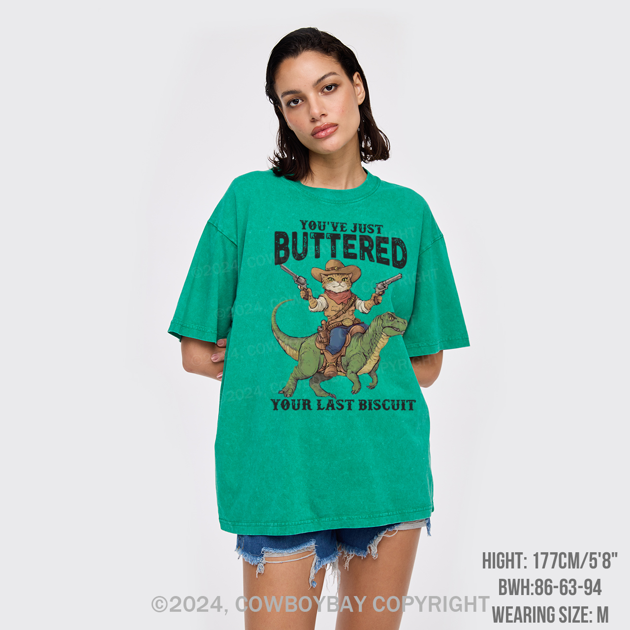 You've Just Buttered Your Last Biscuit Garment-dye Tees