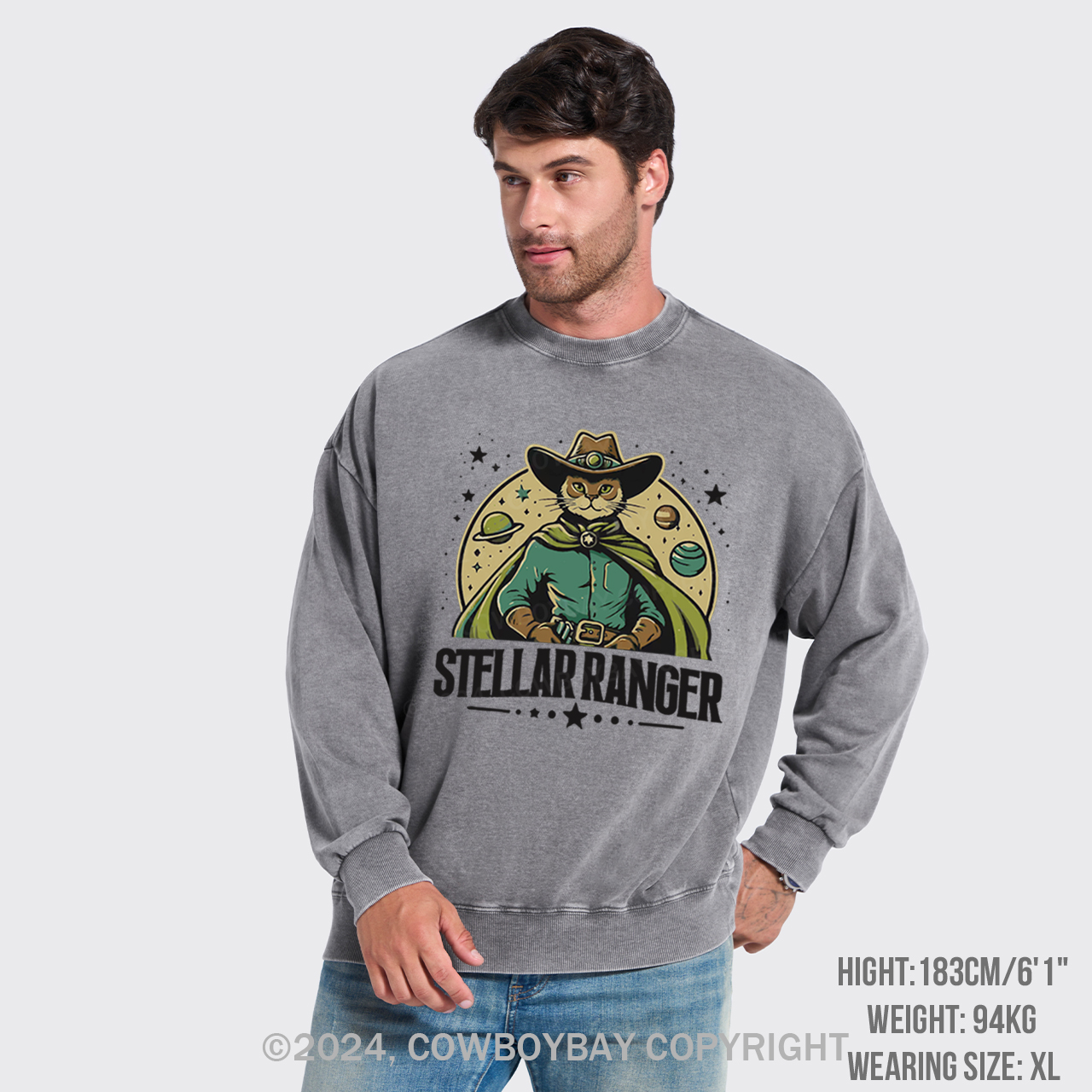 Stellar Ranger Washed Sweatshirts