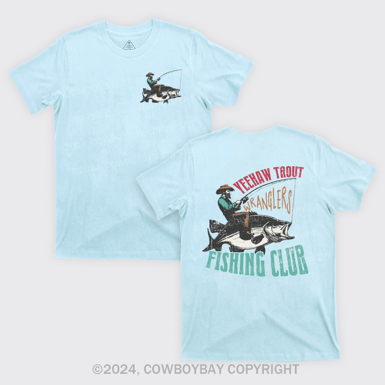 Trendy Western Fishing Club T-Shirts