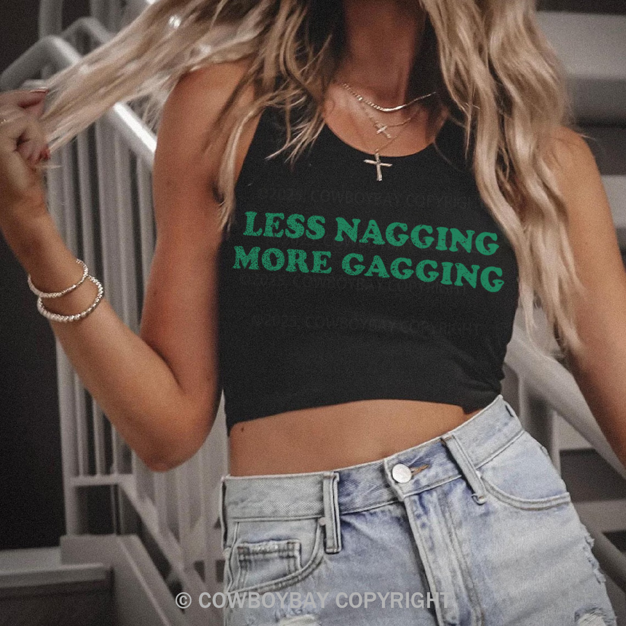 Less Nagging More Gagging Tank Top