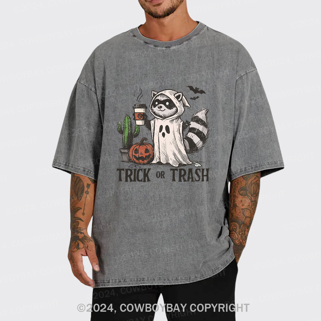 Trick Or Trash Garment-dye Tees