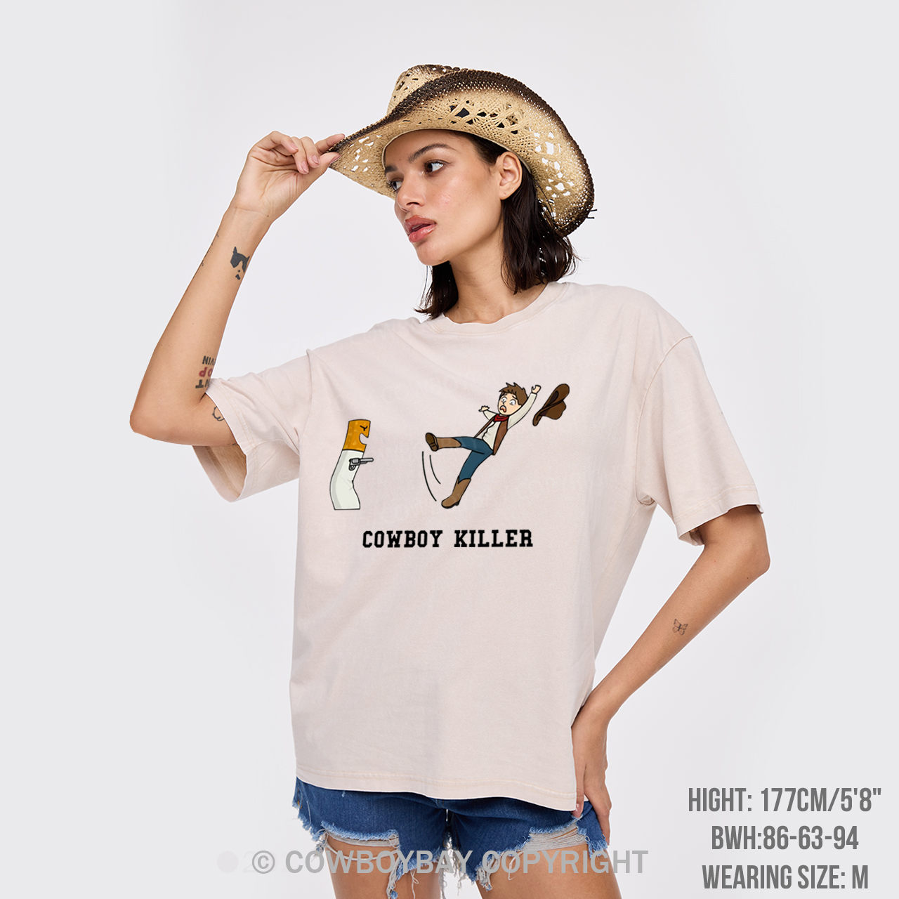 Cowboy killer Garment-dye Tees