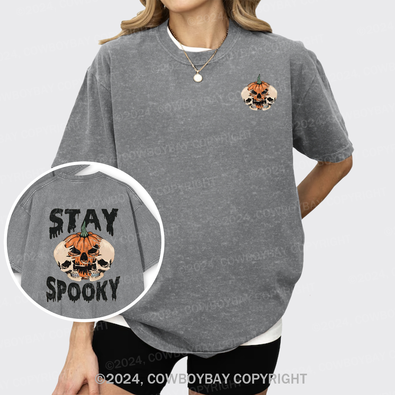 Stay Spooky Garment-dye Tees