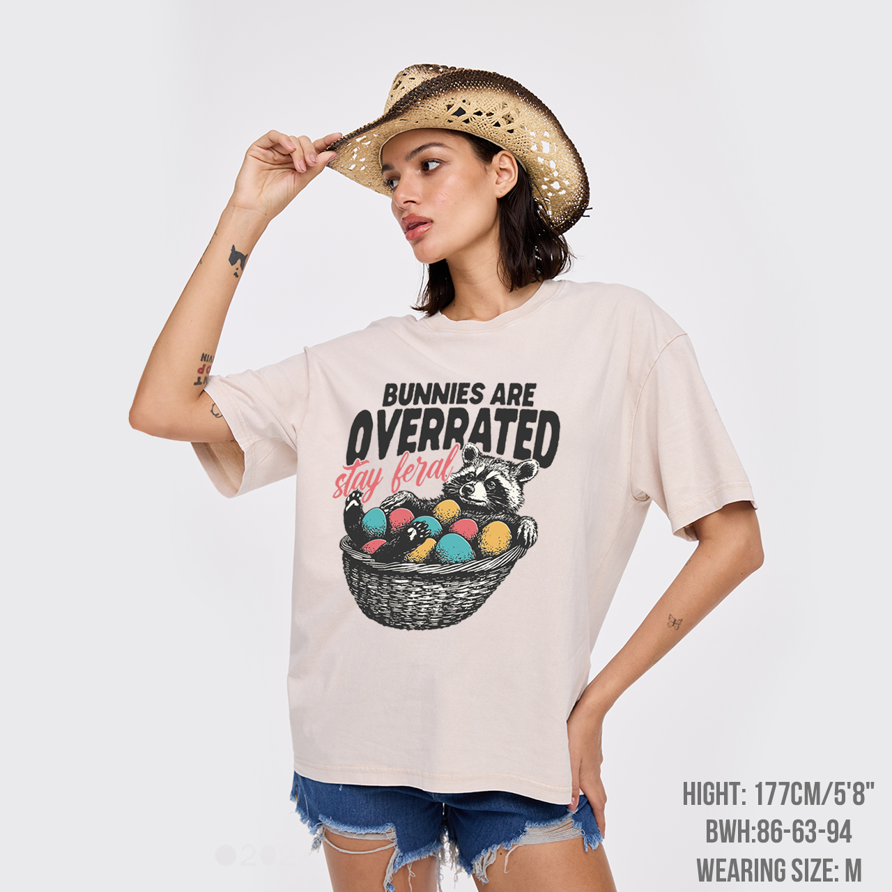 Stay Feral Garment-dye Tees