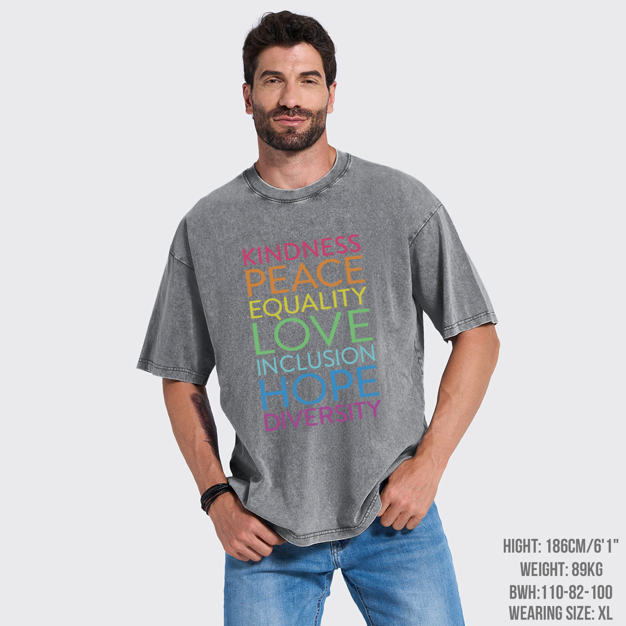 Diversity Inspirational Garment-dye Tees