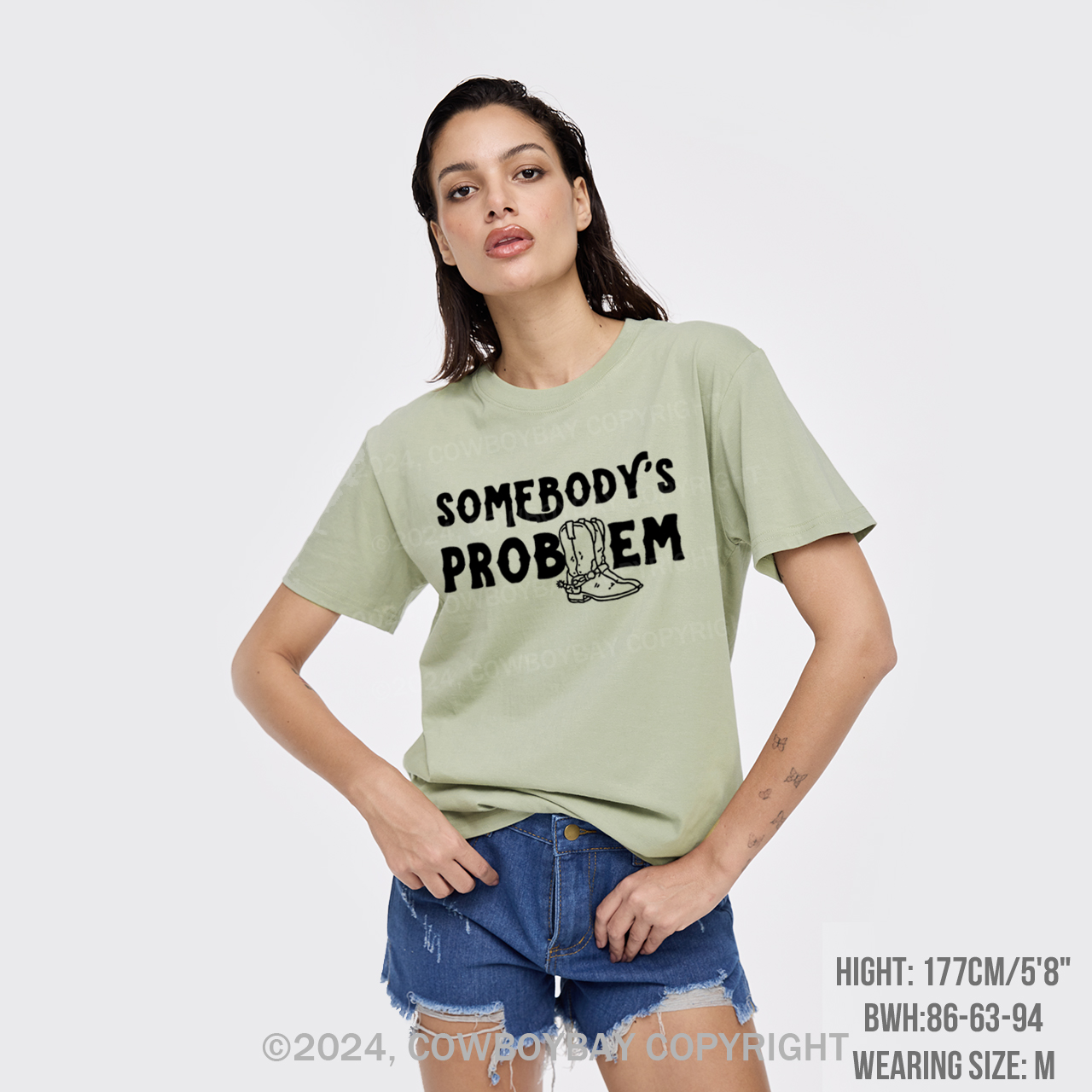 Somebody's Problem Couples T-Shirts