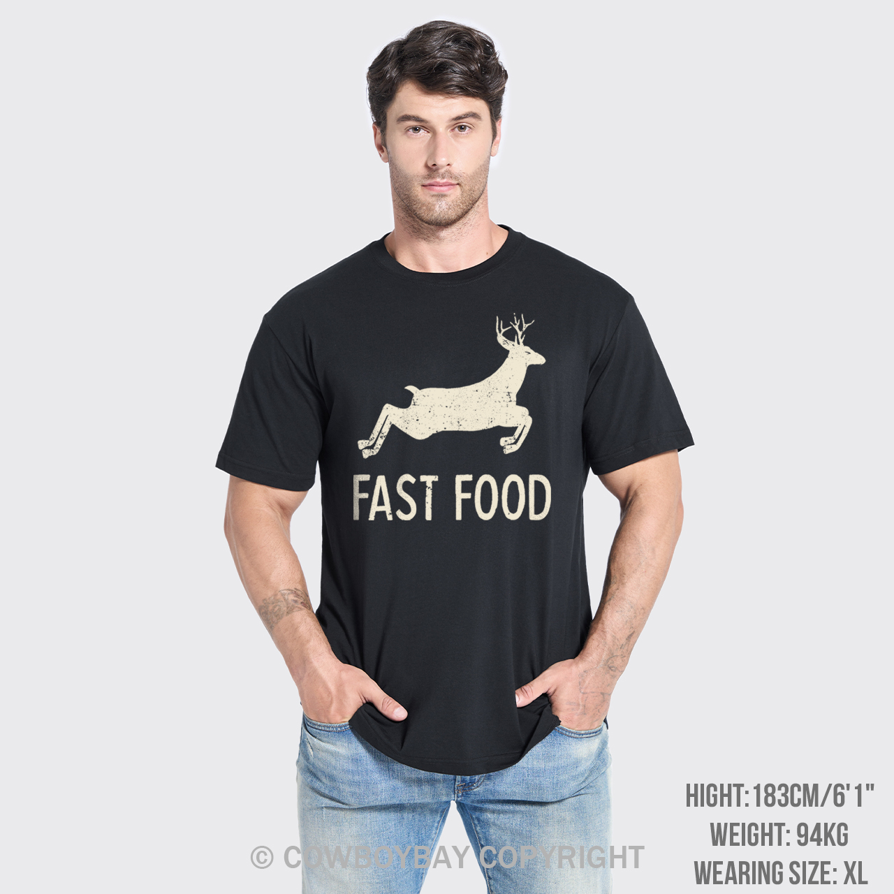 Fast Food Deer T-Shirts
