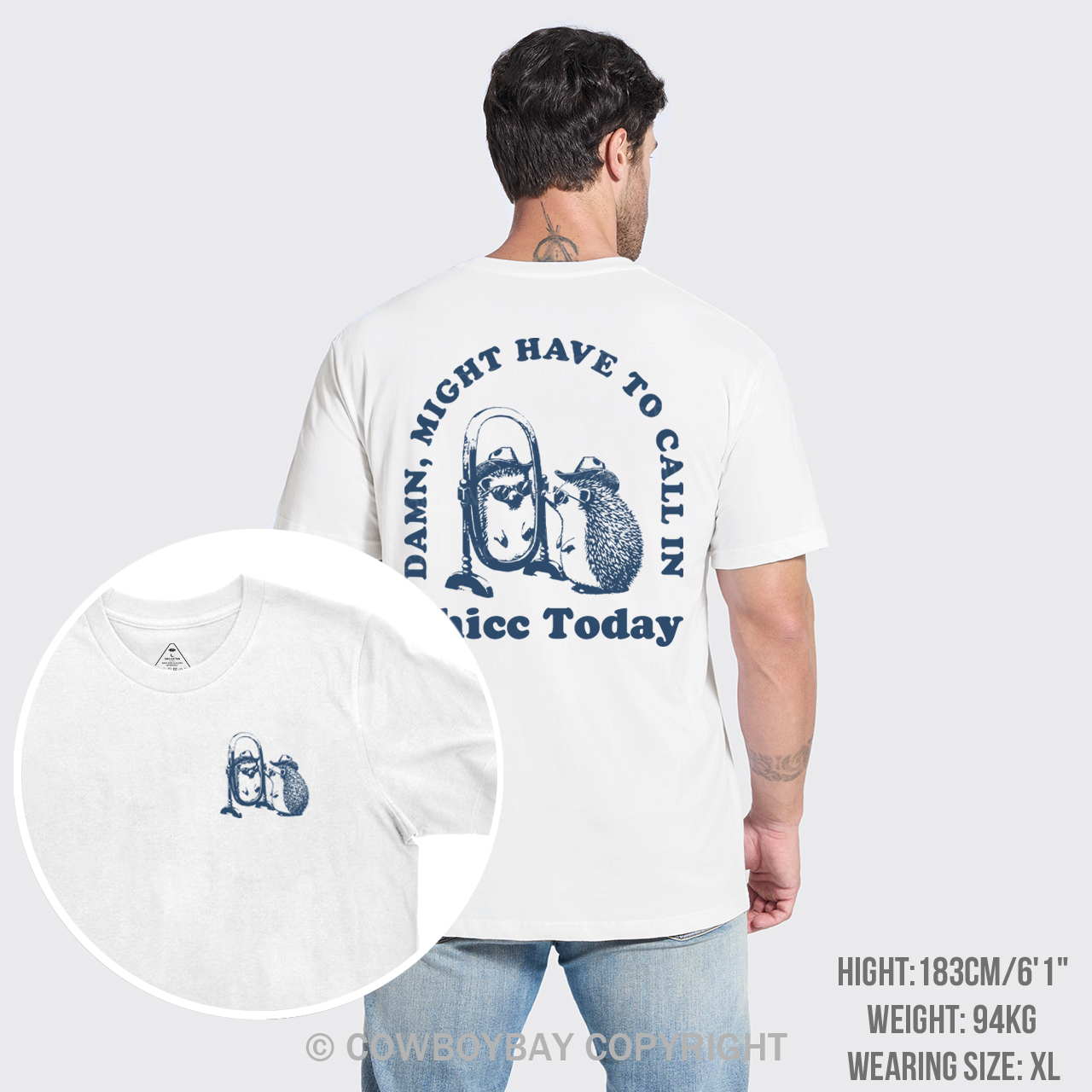 Damn Might Have To Call In Thice Today T-Shirts