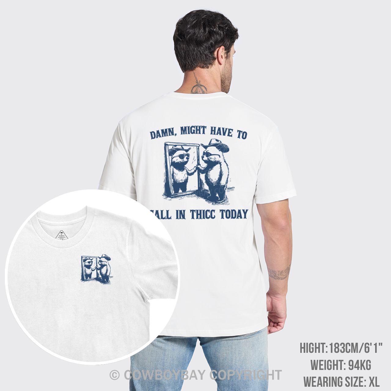 Damn,Might Have To Call In Thicc Today T-Shirts