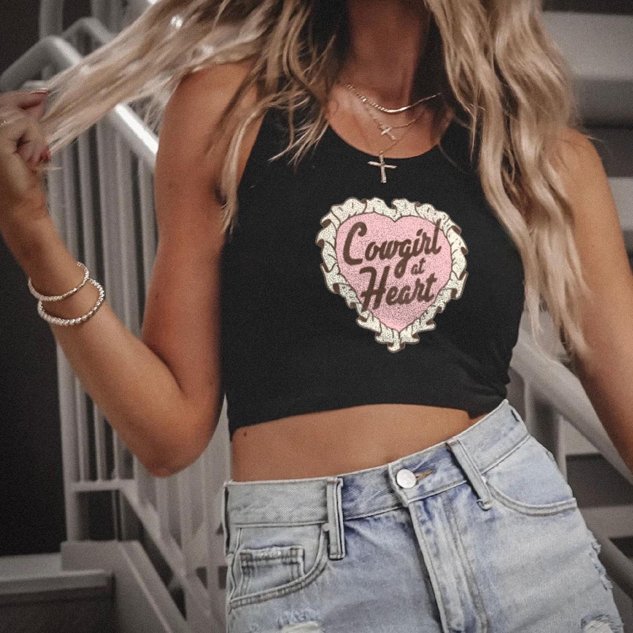 Cowgirl At Heart Tank Top