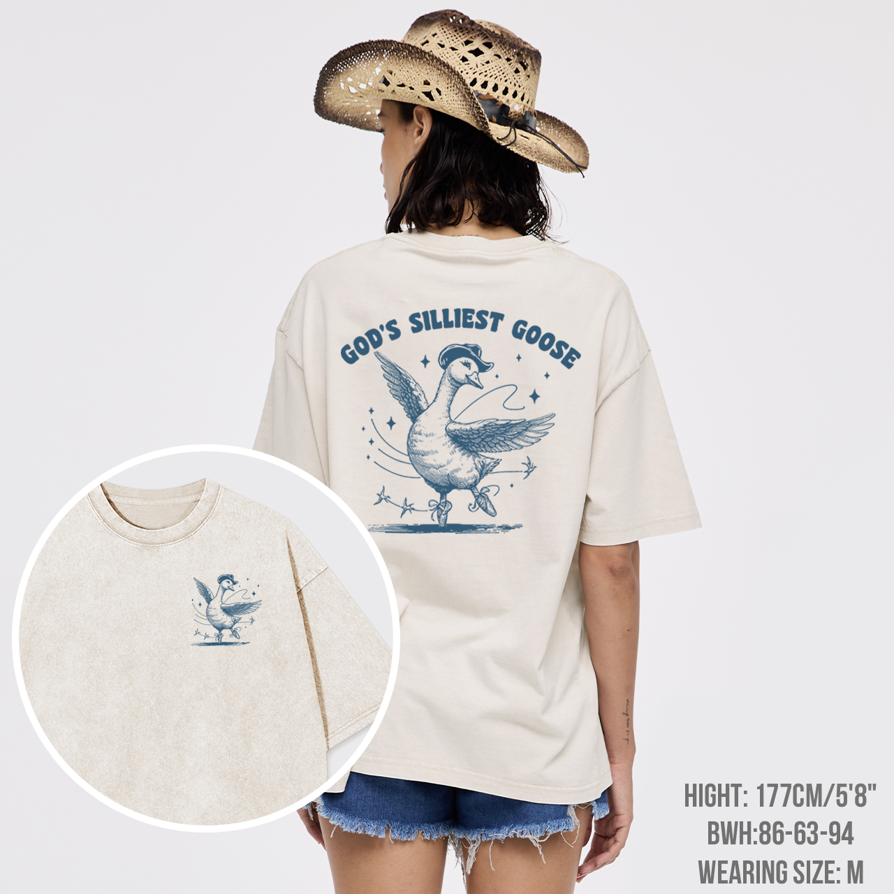 God’s Silliest Goose Garment-dye Tees