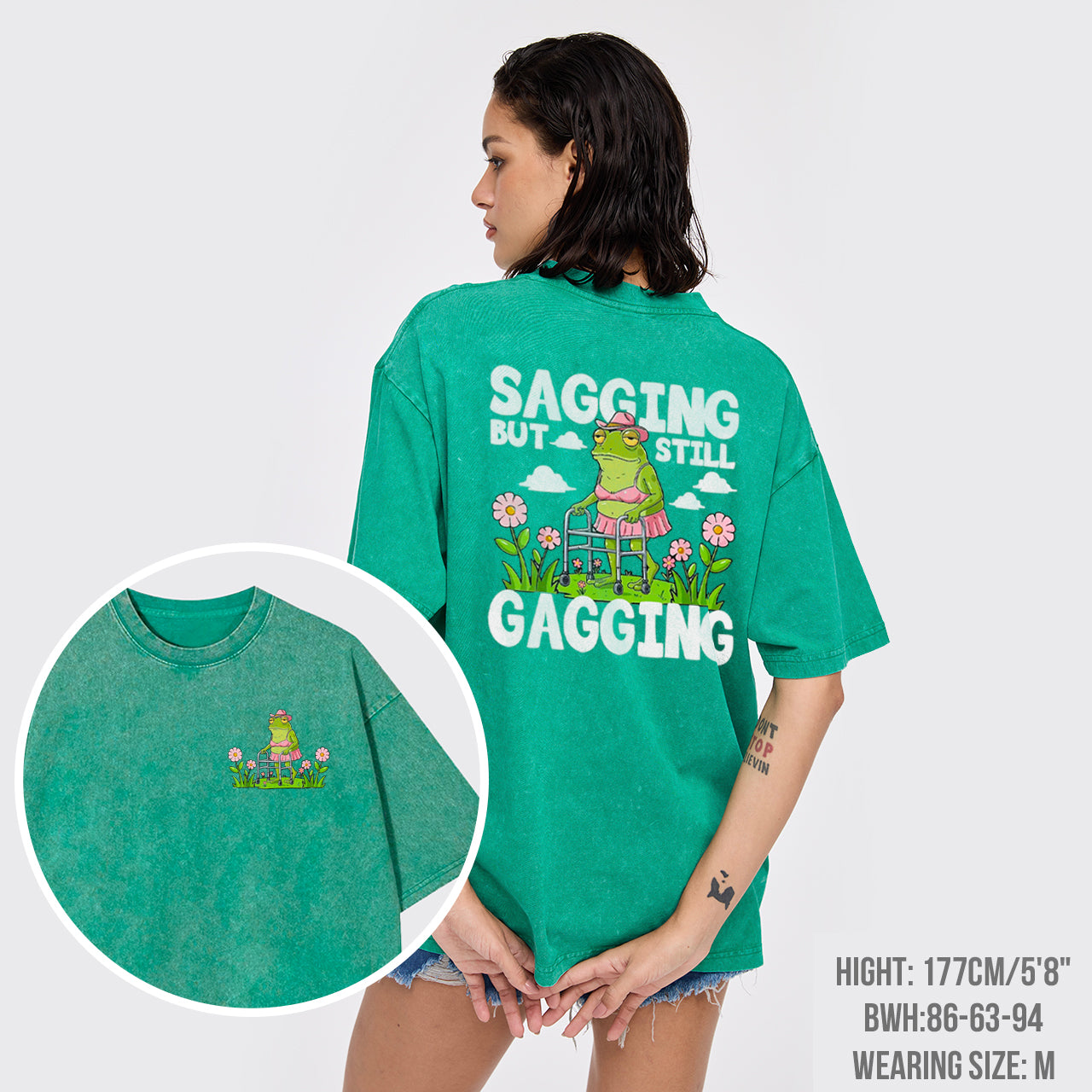 Sagging But Still Gagging Garment-dye Tees