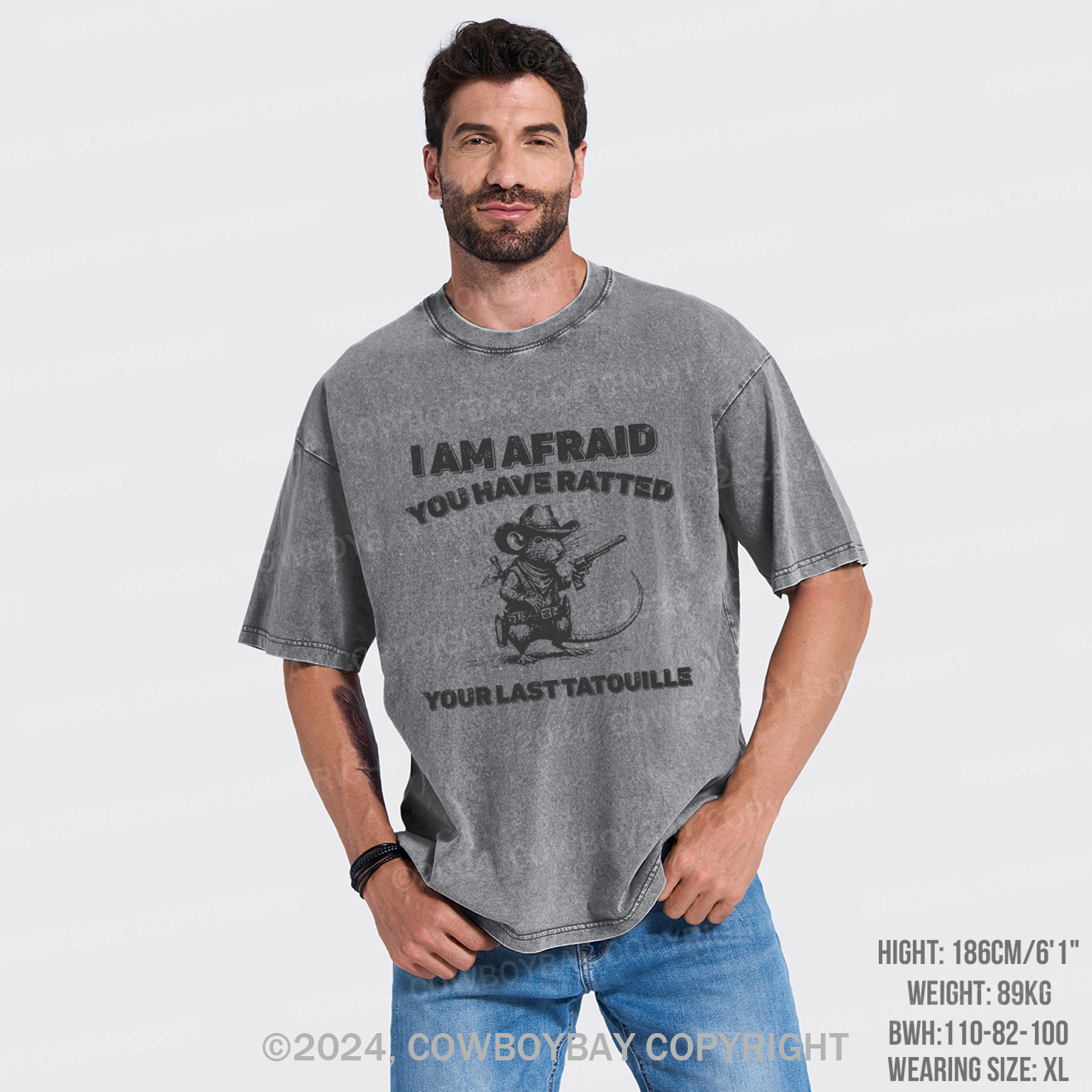 You've Ratted Your Last Tatouille Garment-dye Tees