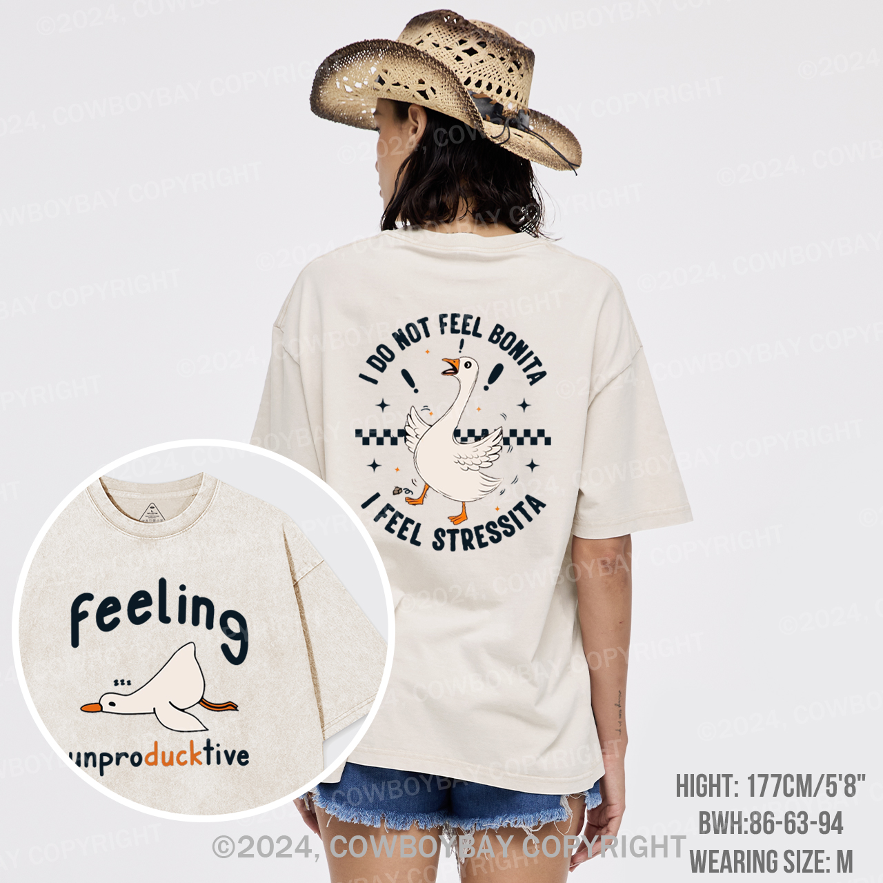 Feeling Unproducktive Garment-dye Tees