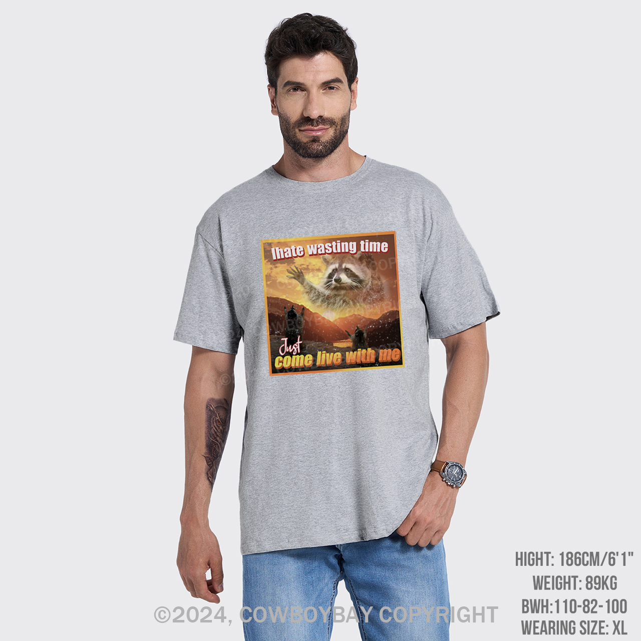 I Hate Wasting Time Just Come Live With Me T-Shirts