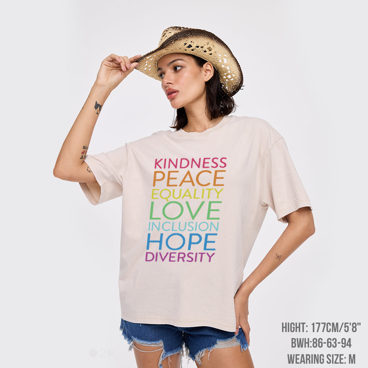 Diversity Inspirational Garment-dye Tees