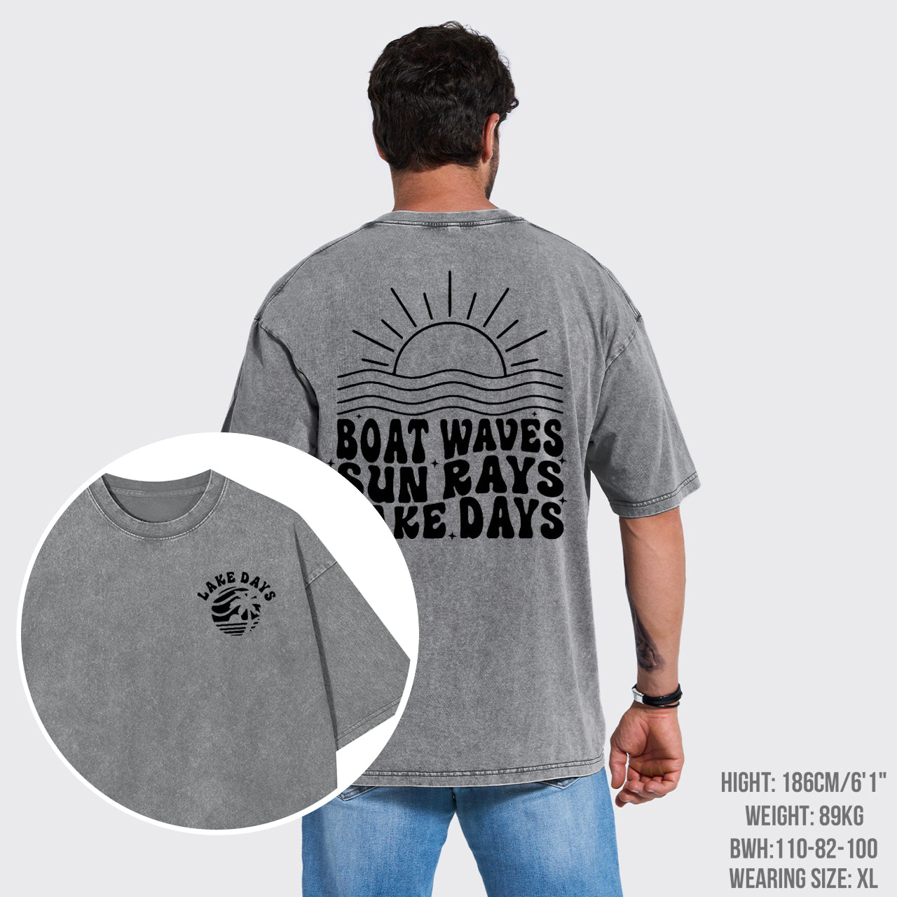 Cute Lake Days Garment-dye Tees