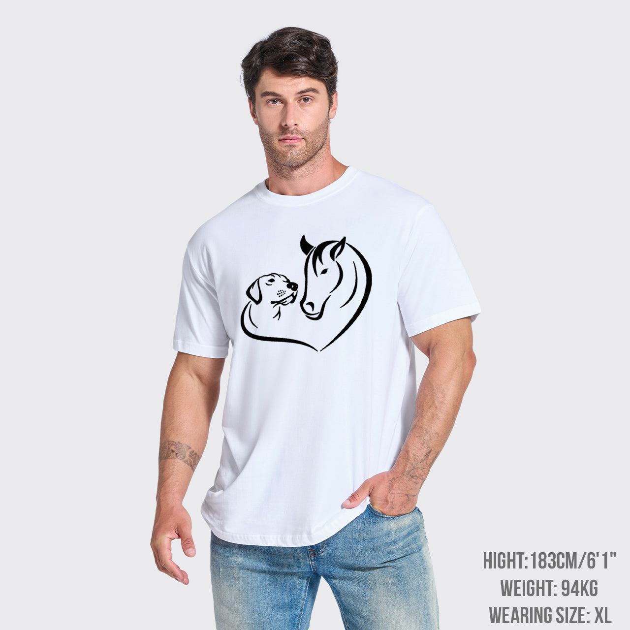 Horse Dog Lover T-Shirts