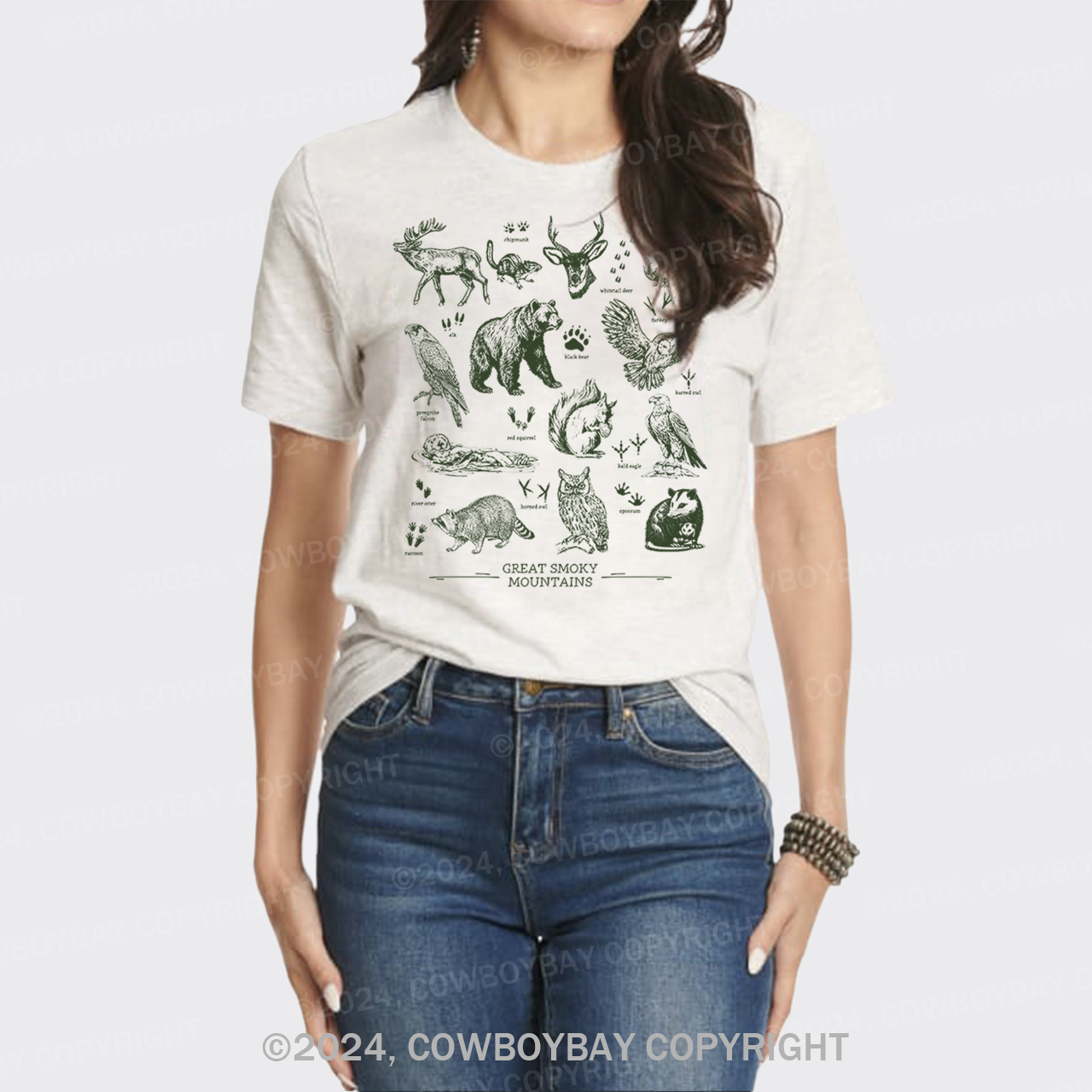 Tennessee National Park Wildlife T-Shirts