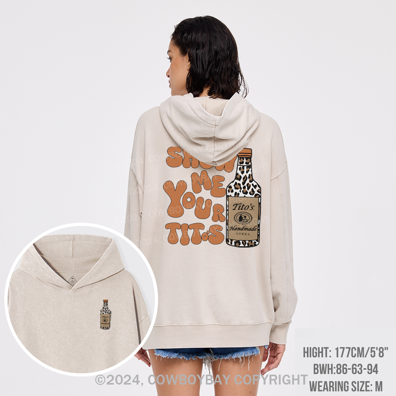 Show Me Your Tito's Vodka Garment-Dye Hoodies