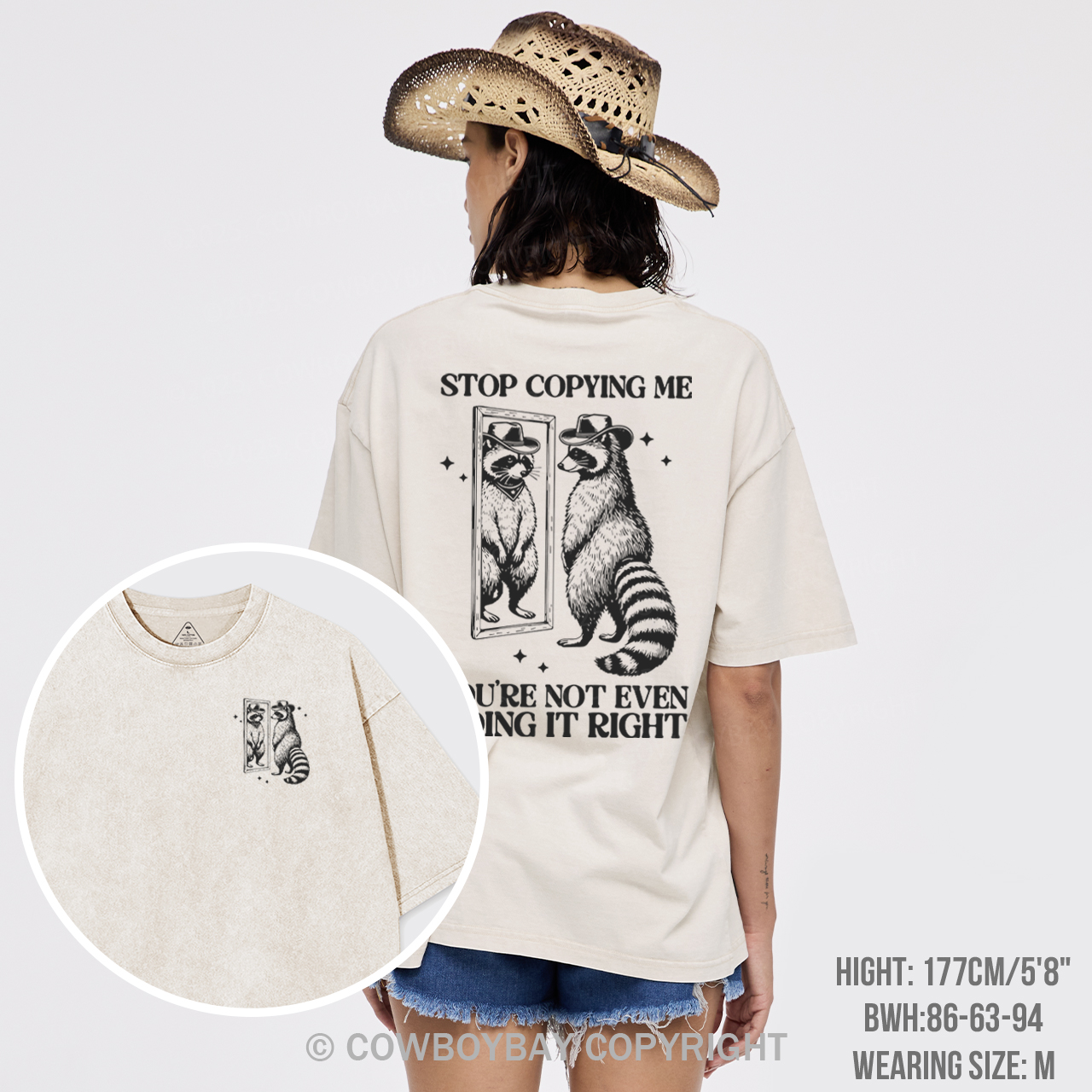 Stop Copying Me You're Not Even Doing It Right Garment-dye Tees