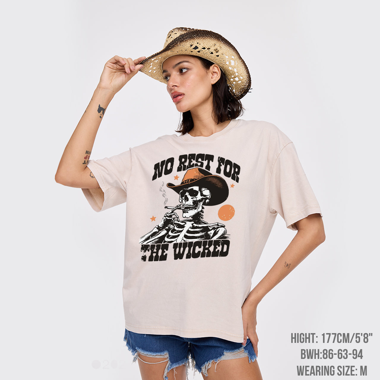 No Rest For The Wicked Garment-dye Tees