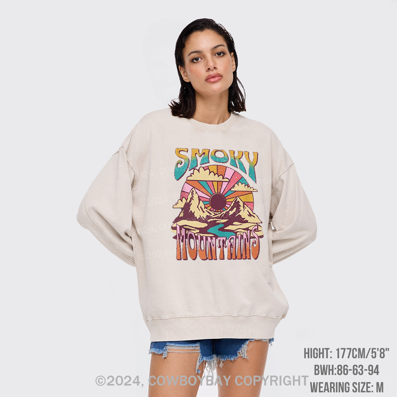 Great Smoky Mountains Washed Sweatshirts