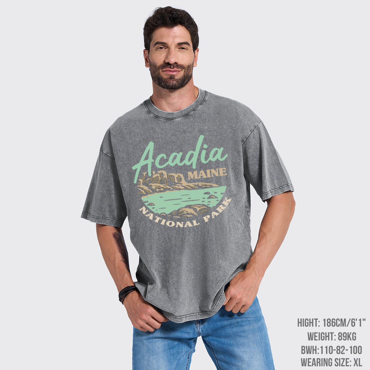 Nature Hiking Garment-dye Tees