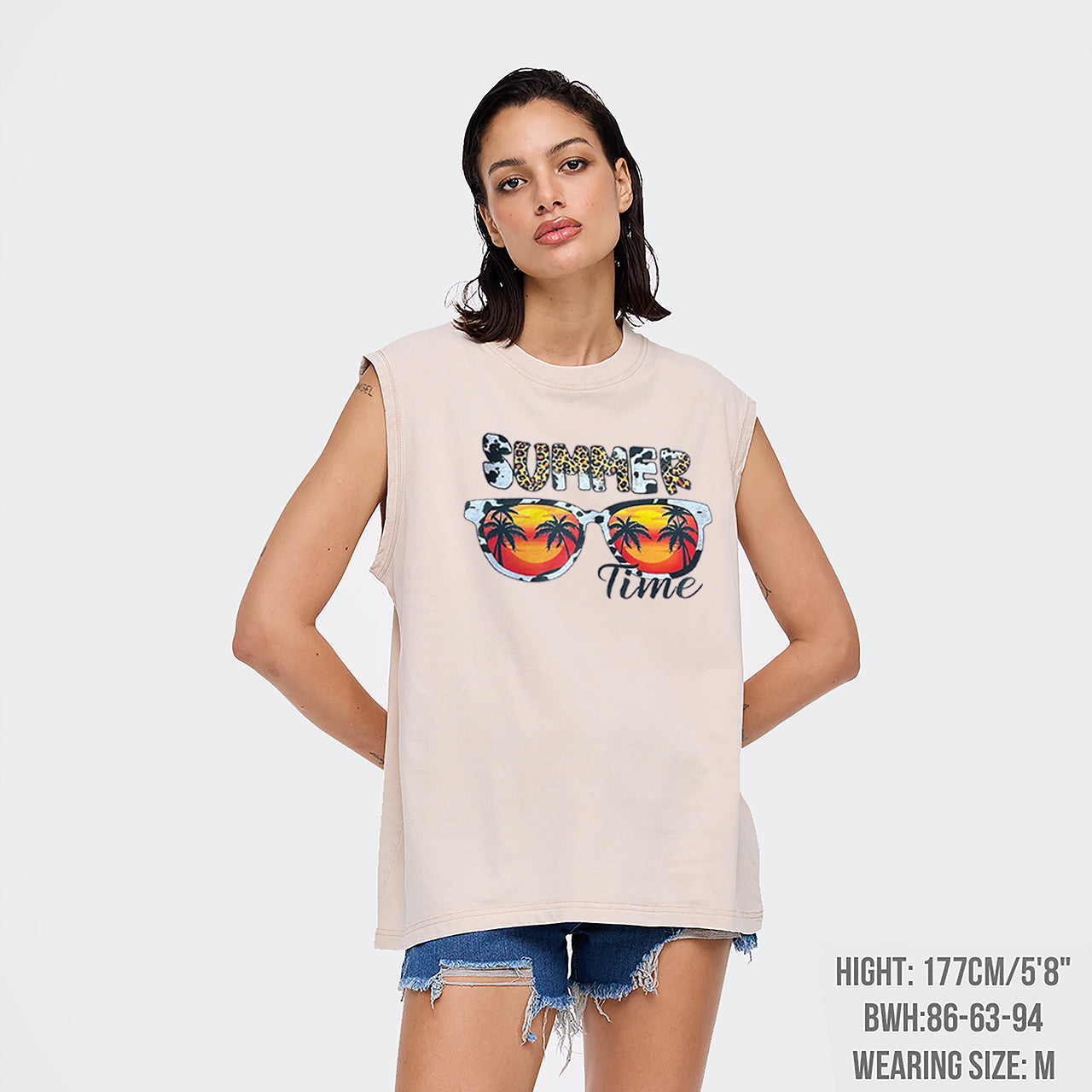 Summer Time Washed Tanks